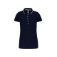 Polo femme maille piquée personnalisable – Vêtement d'entreprise 100% coton pour communication textile
