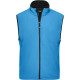 Bodywarmer softshell Homme Daiber - Vêtement professionnel sans capuche - Polyester et élasthanne - Respirant et imperméable - P