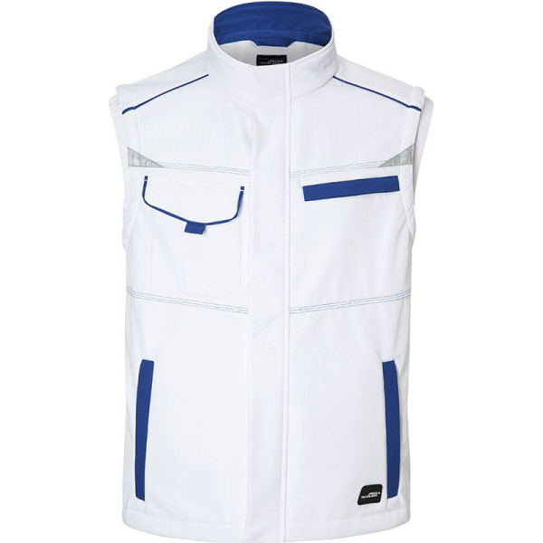 Bodywarmer de travail softshell Unisexe Daiber - Bodywarmer personnalisable pour entreprise