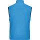 Bodywarmer softshell Homme Daiber - Vêtement professionnel sans capuche - Polyester et élasthanne - Respirant et imperméable - P