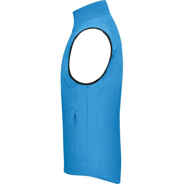 Bodywarmer softshell Homme Daiber - Vêtement professionnel sans capuche - Polyester et élasthanne - Respirant et imperméable - P