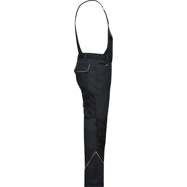 Salopette courte unisexe Daiber Solid avec empiècements CORDURA aux genoux