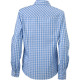 Chemise à carreaux Femme Daiber en coton popeline pour événements professionnels - BCM Goodies