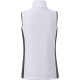 Gilet polaire de travail pour femme Daiber - Strong - 2 poches zippées - Inserts softshell - Col montant - Personnalisable