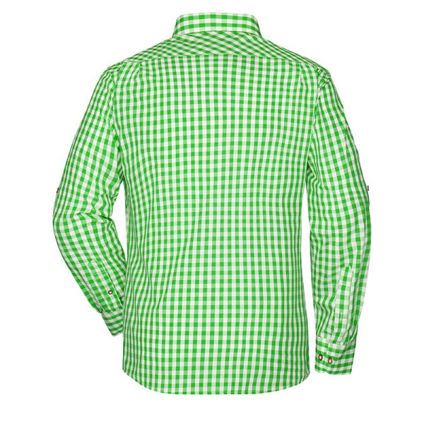 Chemise à carreaux Homme Daiber en coton popeline - BCM Goodies