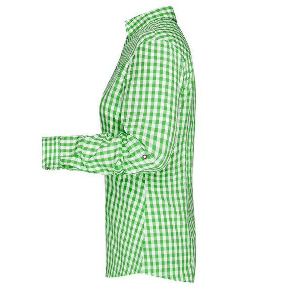 Chemise à carreaux pour femme Daiber en coton popeline - BCM Goodies
