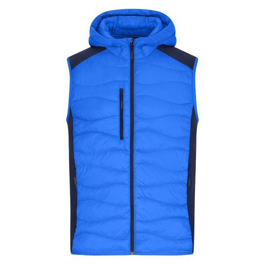Bodywarmer matelassé hybride hiver Homme Daiber pour événements et cadeaux clients · BCM Goodies