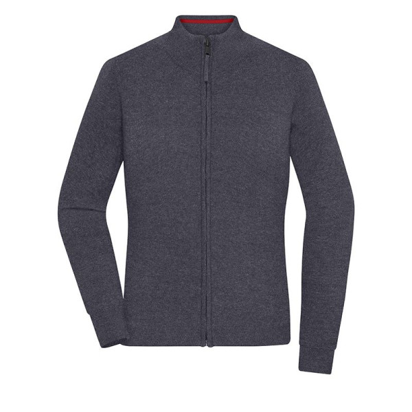 Gilet zippé femme Daiber en coton peigné 260 gr/m² - Personnalisable - BCM Goodies