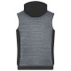 Bodywarmer matelassé hybride pour homme personnalisable - BCM Goodies