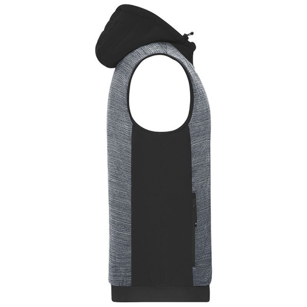 Bodywarmer matelassé hybride pour homme personnalisable - BCM Goodies
