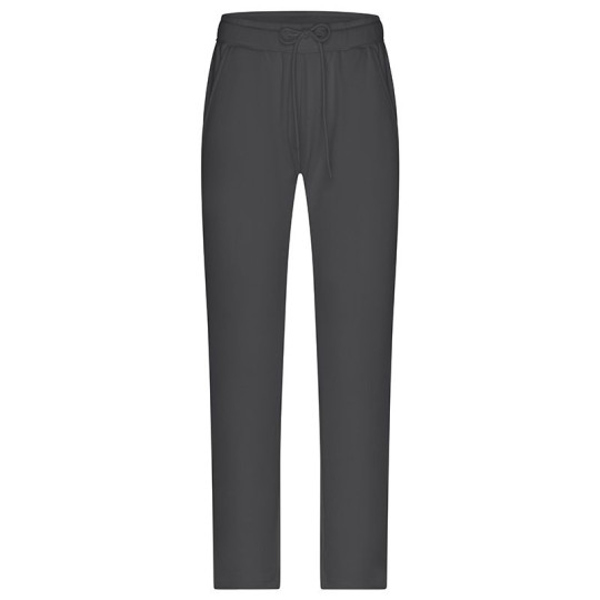 Pantalon jogging bio pour femme - Coupe ergonomique et confort optimal - 2 poches latérales - Taille élastiquée - Certificat Bio