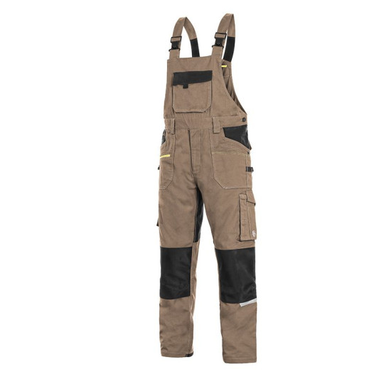 Salopette Homme CXS Stretch en coton canvas pour entreprises | BCM Goodies