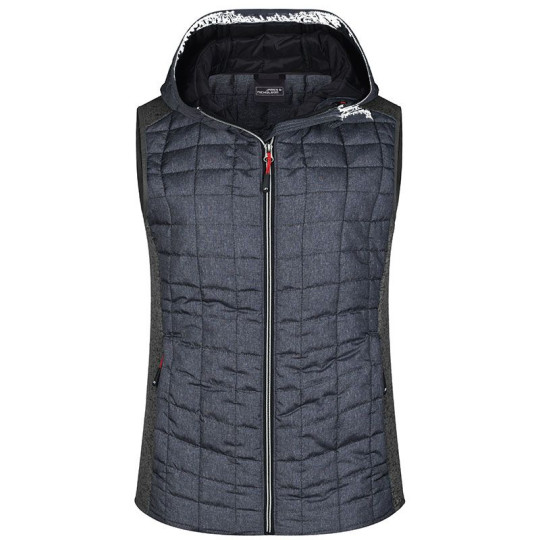 Bodywarmer matelassé hybride Femme Daiber - Vêtement publicitaire de qualité