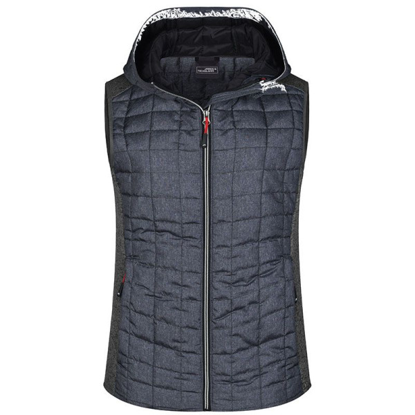Bodywarmer matelassé hybride Femme Daiber - Vêtement publicitaire de qualité