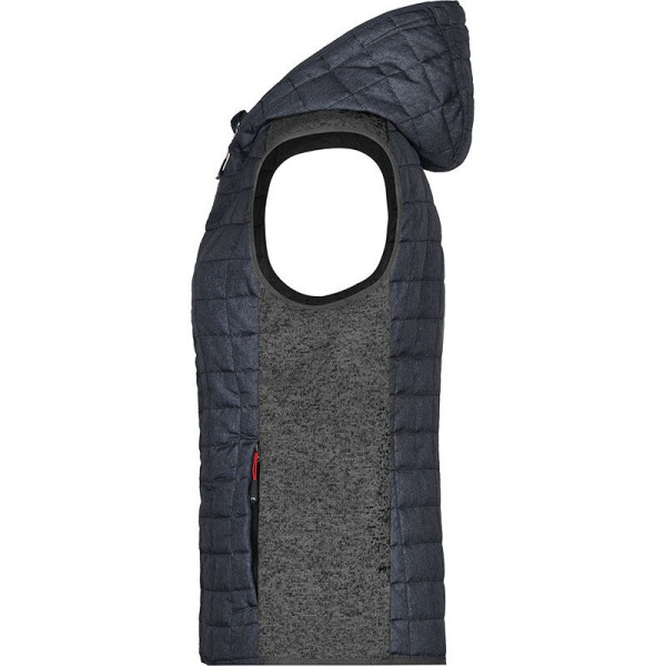 Bodywarmer matelassé hybride Femme Daiber - Vêtement publicitaire de qualité