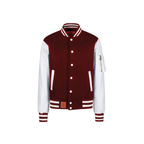 Blouson Letterman personnalisable pour entreprises – Support textile de communication par l’objet