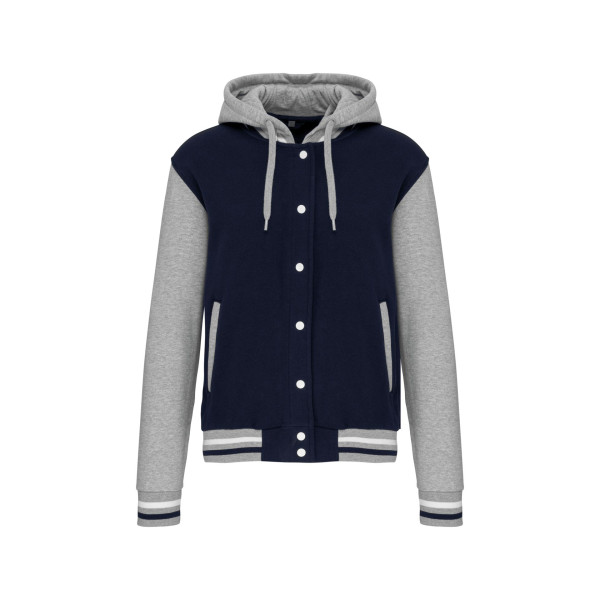 Blouson Teddy à Capuche Unisexe Personnalisable pour Entreprises - Communication Textile Professionnelle