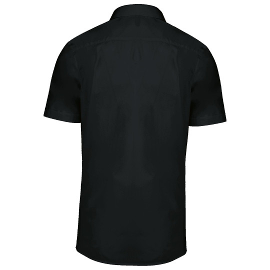 Chemise pilote manches courtes homme personnalisable pour communication professionnelle – BCM Goodies