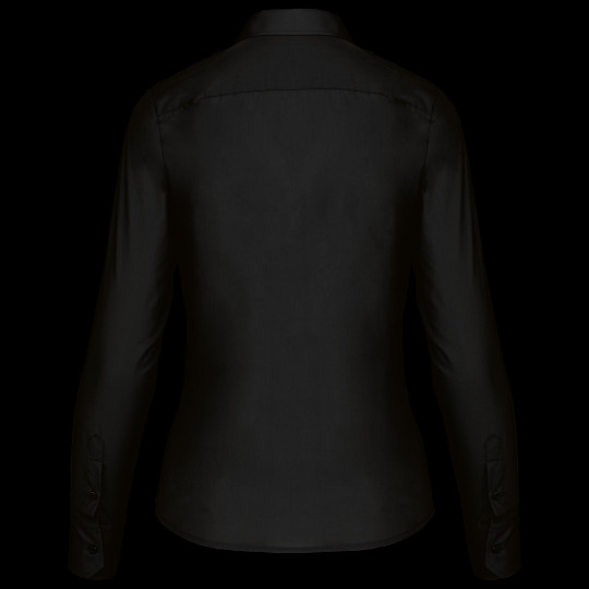 Chemise pilote manches longues femme personnalisable – Vêtement professionnel pour communication d’entreprise textile