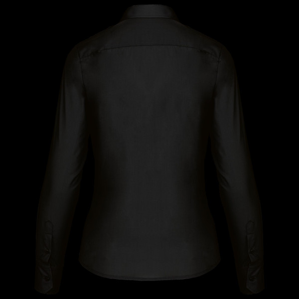 Chemise pilote manches longues femme personnalisable – Vêtement professionnel pour communication d’entreprise textile