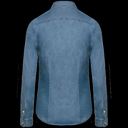 Chemise denim femme personnalisable pour entreprise – Communication et dotation collaborateurs | BCM Goodies
