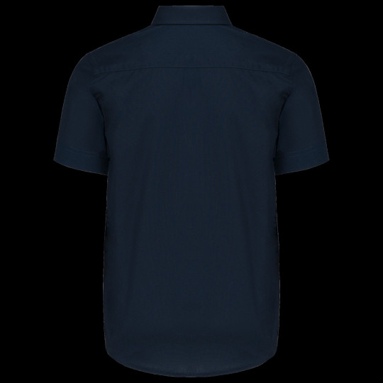 Chemise popeline manches courtes enfant personnalisable – Vêtement professionnel 100% coton pour communication B2B – BCM Goodies