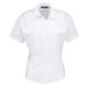 Chemise Femme manches courtes Pilote personnalisable – Vêtement professionnel B2B pour communication d’entreprise – BCM Goodies