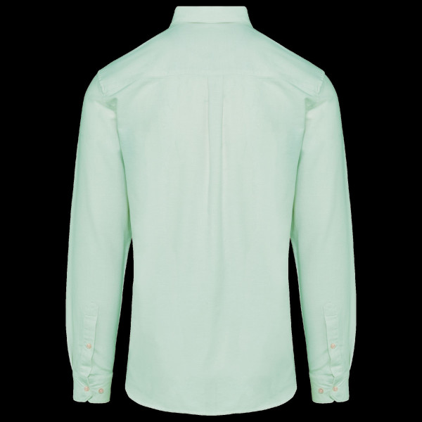 Chemise Oxford manches longues homme personnalisable sans étiquette – Vêtement professionnel B2B pour entreprises