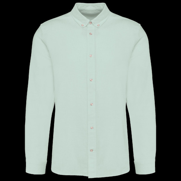 Chemise Oxford manches longues homme personnalisable sans étiquette – Vêtement professionnel B2B pour entreprises