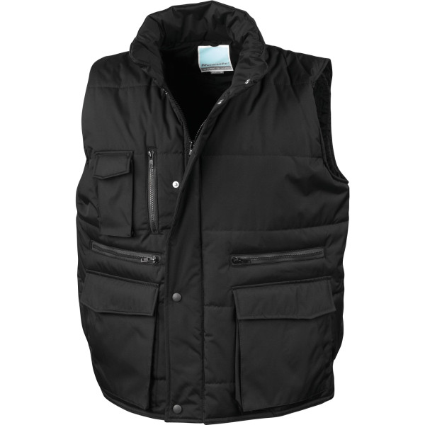 Bodywarmer matelassé Ripstop personnalisable – Vêtement professionnel déperlant pour entreprises et événements – BCM Goodies