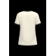 T-shirt ringer écoresponsable à bords contrastés effet délavé femme – Personnalisation pour communication B2B et objets publicit