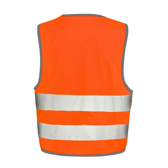 Gilet de sécurité enfant personnalisé conforme EN1150 pour communication d'entreprise – BCM Goodies