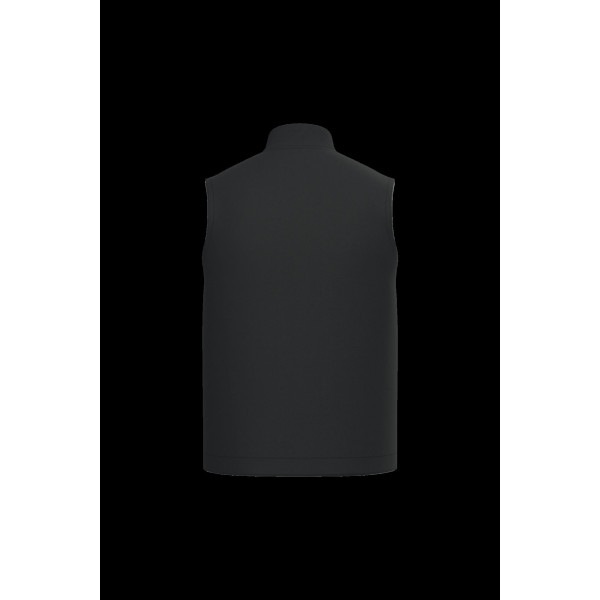 Bodywarmer rembourré en sergé écoresponsable personnalisable à col teddy unisexe pour entreprises – BCM Goodies