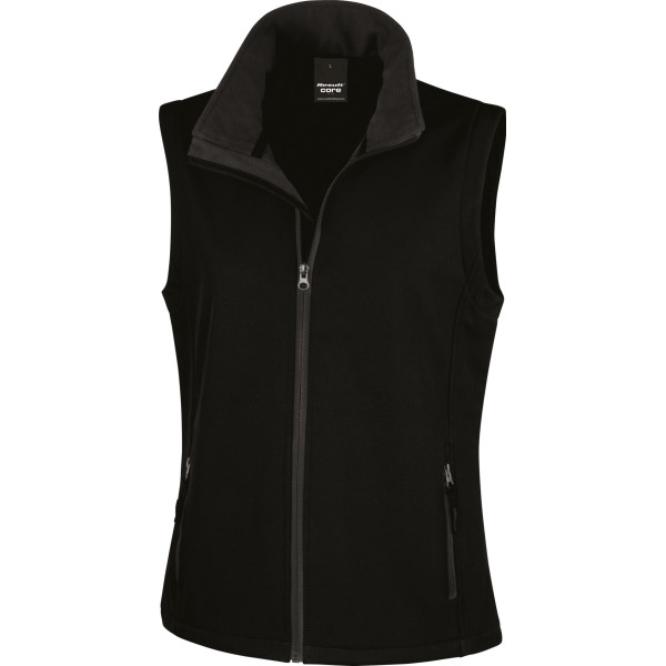 Bodywarmer Softshell Femme Printable : vêtement personnalisable pour communication d’entreprise – BCM Goodies