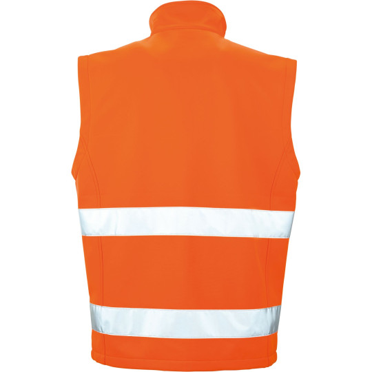 Gilet softshell High Viz personnalisable – Visibilité et sécurité pour entreprises et équipes