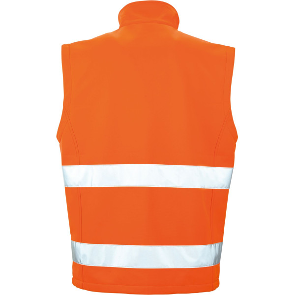 Gilet softshell High Viz personnalisable – Visibilité et sécurité pour entreprises et équipes