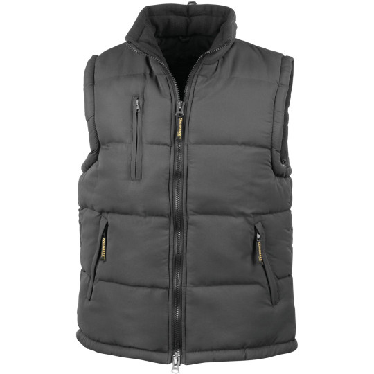 Bodywarmer doublé personnalisable pour entreprises – Vêtement promotionnel avec isolation polaire – BCM Goodies