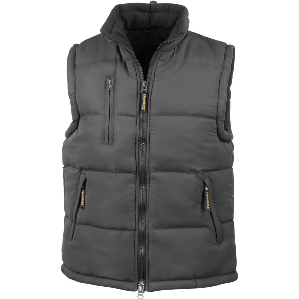 Bodywarmer doublé personnalisable pour entreprises – Vêtement promotionnel avec isolation polaire – BCM Goodies