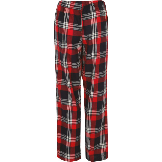 Pantalon femme tartan personnalisable en flanelle coton – Objet publicitaire et cadeau d’entreprise