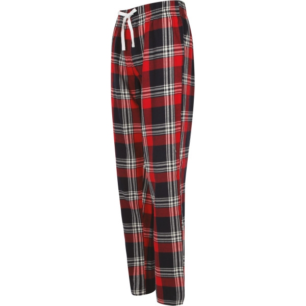 Pantalon femme tartan personnalisable en flanelle coton – Objet publicitaire et cadeau d’entreprise