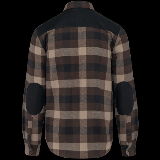 Chemise à carreaux avec poches homme personnalisable – Vêtement corporate coton pour entreprises et événements