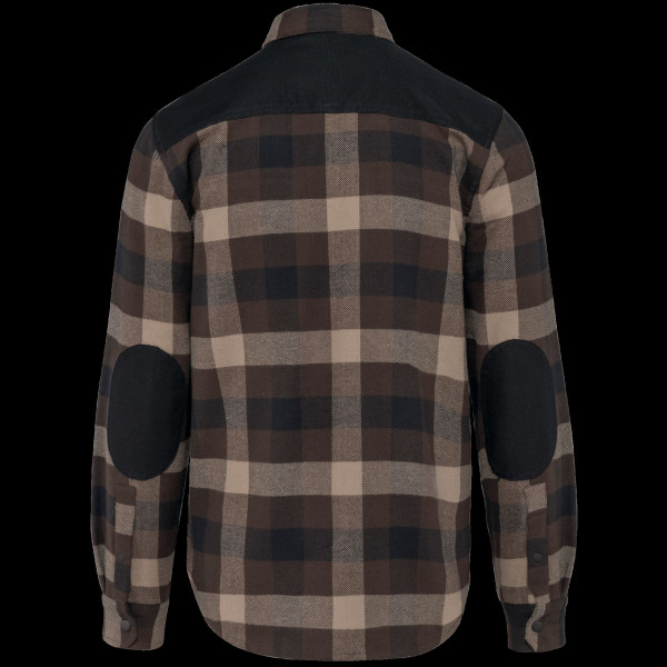 Chemise à carreaux avec poches homme personnalisable – Vêtement corporate coton pour entreprises et événements