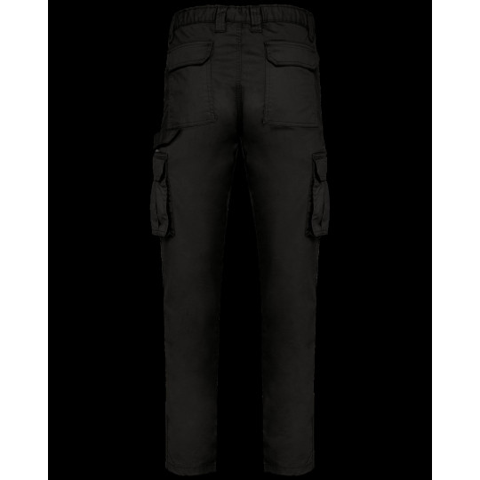 Pantalon multipoches écoresponsable homme personnalisable – Vêtement professionnel durable pour entreprises