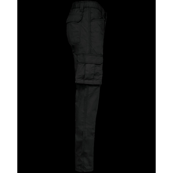 Pantalon multipoches écoresponsable homme personnalisable – Vêtement professionnel durable pour entreprises