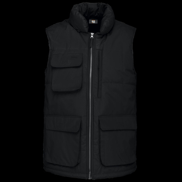 Bodywarmer matelassé homme personnalisable – Vêtement promotionnel pour entreprises | BCM Goodies