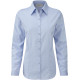 Chemise femme manches longues à chevrons personnalisable – Vêtement professionnel pour événement d’entreprise – BCM Goodies