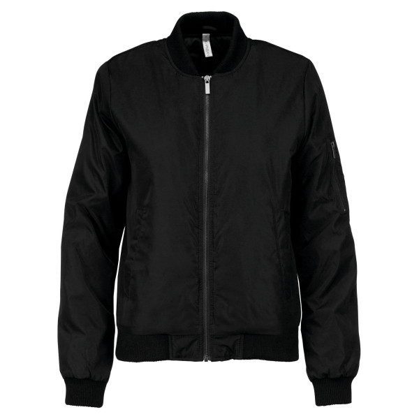 Blouson bomber femme personnalisable – Vêtement publicitaire pour entreprises et événements professionnels
