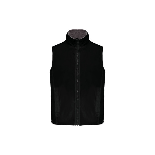 Bodywarmer doublé polaire personnalisable unisexe – Vêtement d’entreprise pour communication et fidélisation | BCM Goodies