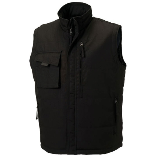 Bodywarmer Heavy Duty personnalisable pour entreprises – Vêtement professionnel avec poches, entretien facile, BCM Goodies