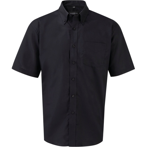 Chemise homme manches courtes Oxford personnalisable – Vêtement professionnel B2B facile d’entretien